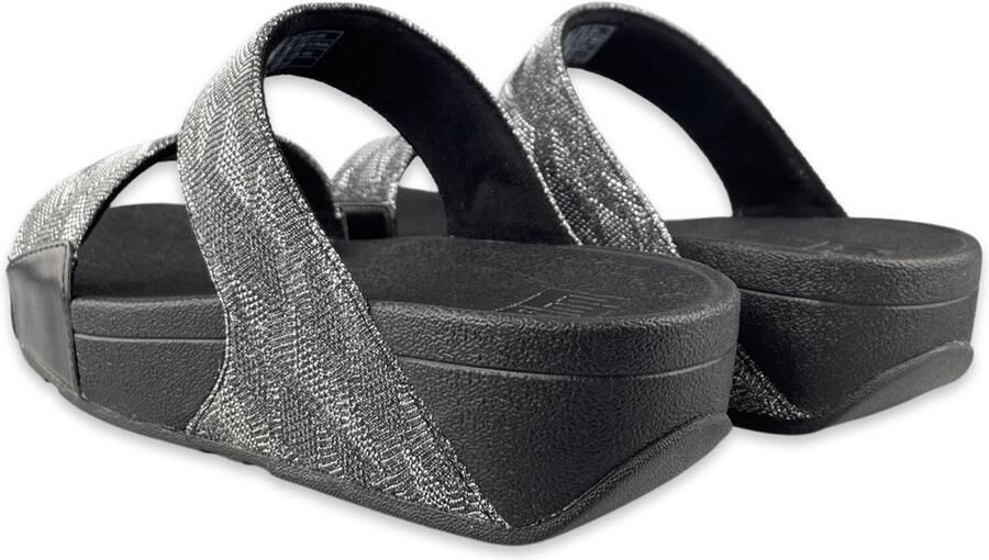 FitFlop Lulu Slide Geo Glitz ZWART - Foto 3