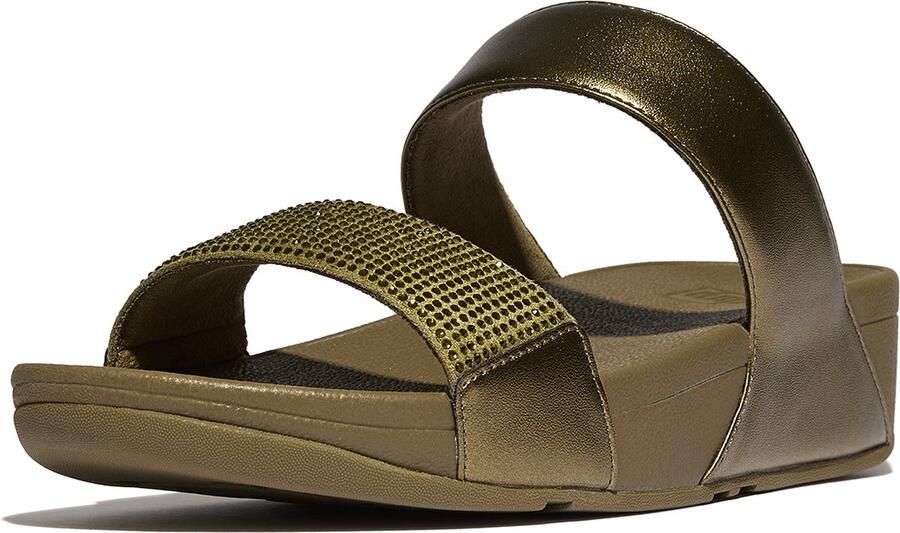 FitFlop Lulu Slide Hotfix GROEN