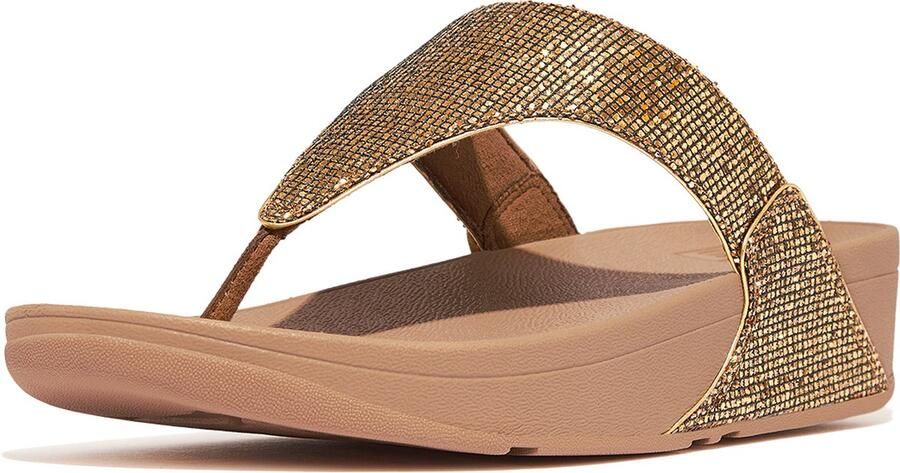 FitFlop Damessandalen Lulu Toe Post Glitterball