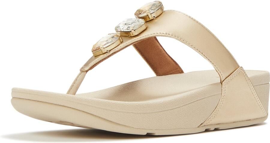 FitFlop Dames sandalen Lulu Ultra-Jewel Metallic teensandalen A5D - Foto 4