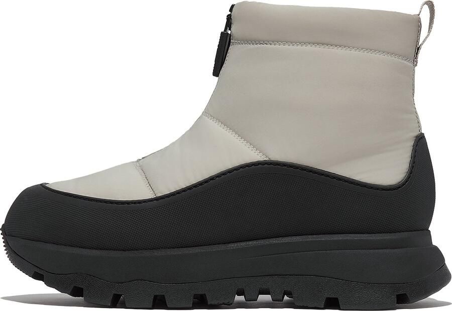 FitFlop Neo-D-Hyker Padded Quilted Boot Short (Zip) GRIJS - Foto 2
