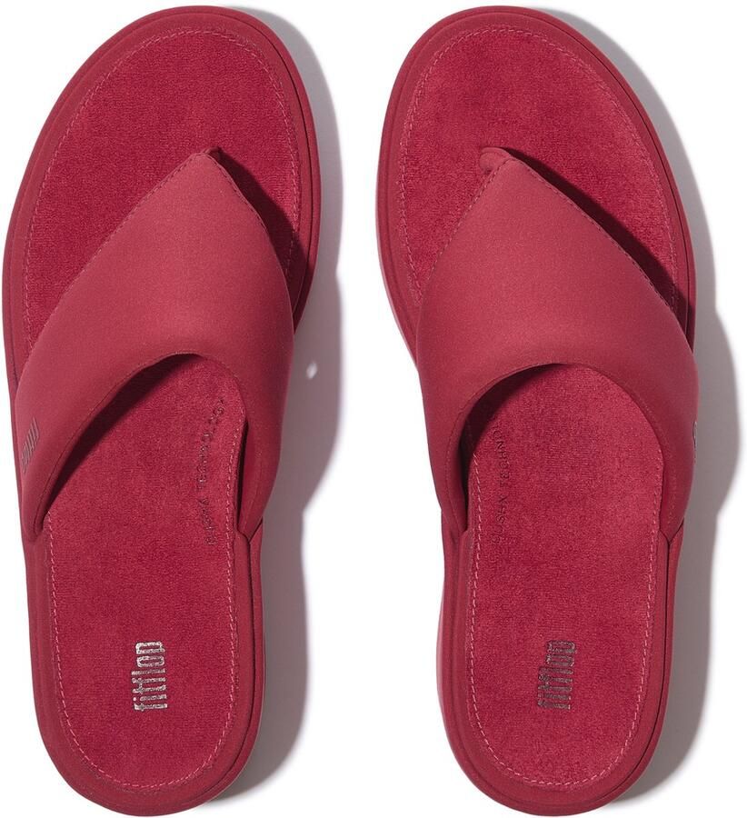 FitFlop Platfforms Wedge Toe-Post Sandals ROOD - Foto 2