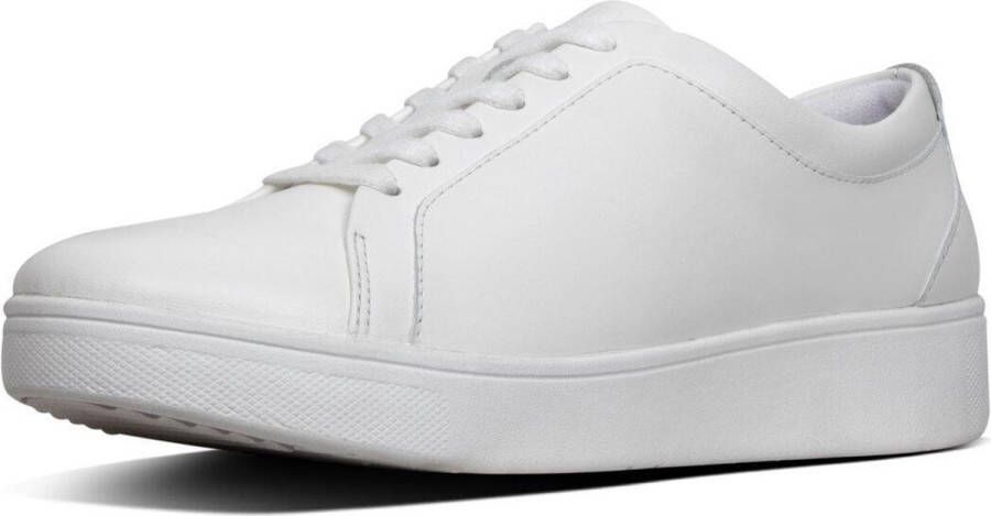 FitFlop ™ Sneakers Dames Lage sneakers Damesschoenen Leer Rally Tennis Wit - Foto 11