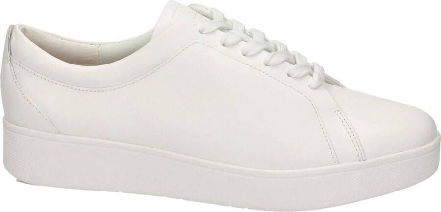 FitFlop ™ Sneakers Dames Lage sneakers Damesschoenen Leer Rally Tennis Wit - Foto 12