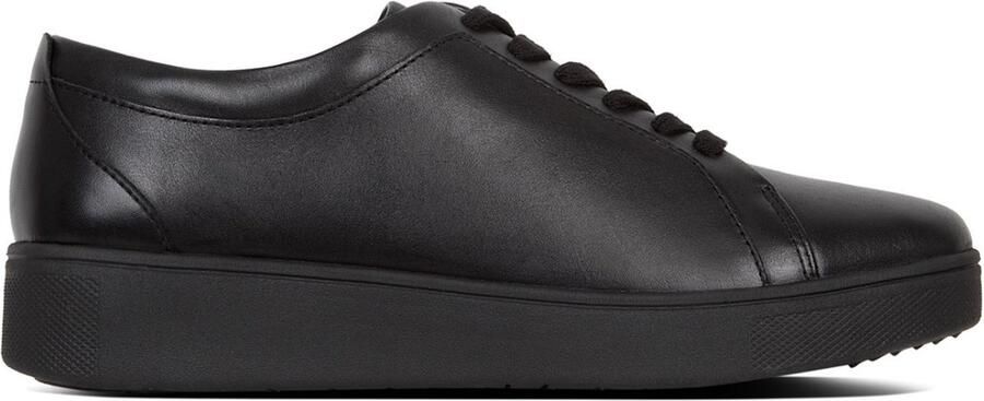 FitFlop Leren Rally sneakers- ZWART Leer - Foto 8