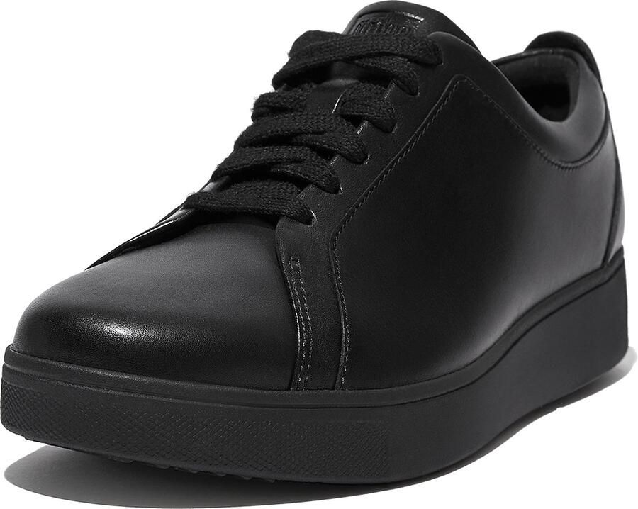FitFlop Leren Rally sneakers- ZWART Leer - Foto 3