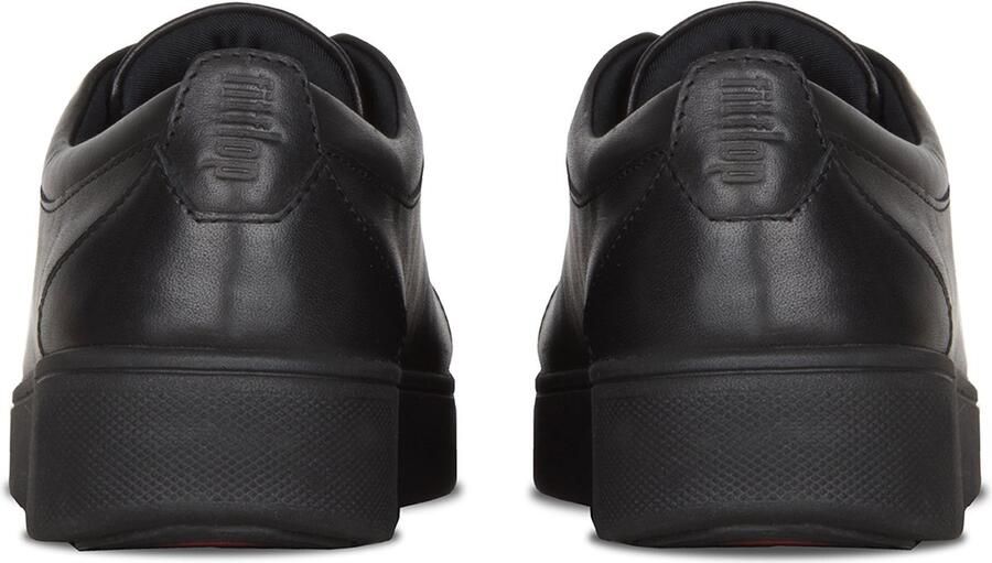 FitFlop Leren Rally sneakers- ZWART Leer - Foto 4