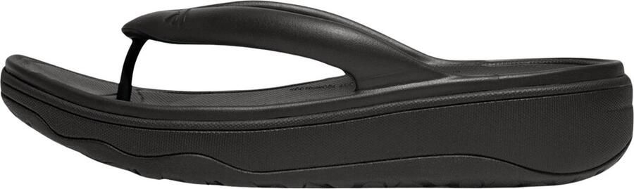 Fitflop Teenslippers RELIEFF RECOVERY TOE-POST SANDALS TONAL RUBBER wig-hak zomerschoen slippers met microwobbleboard