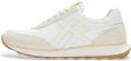 FitFlop Retro-Q FF Fabri Suede Sneakers Dames Sneakers Wit - Wit