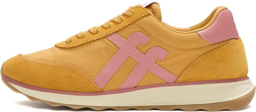 FitFlop Retro-Q FF Fabri Suede Sneakers ROZE