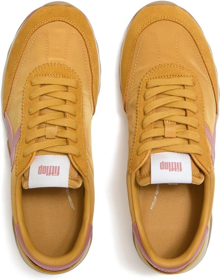 FitFlop Retro-Q FF Fabri Suede Sneakers ROZE - Foto 2