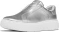FitFlop Rtg Leather Laceless Sneakers ZILVER - Zilver