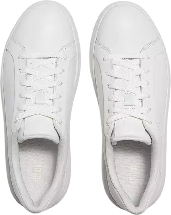 FitFlop RTG leren vetersneakers WIT