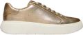 FitFlop Rtg Metalli Leather Sneakers Dames Sneakers Metallic Beige - Goud