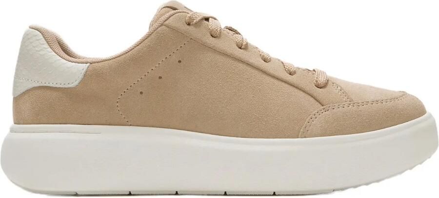 FitFlop RTG Suede Snake Lace Up Sneakers LICHTBRUIN