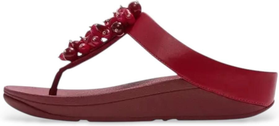 FitFlop Sandalen Fino Kraal kastanjebruin - Foto 1