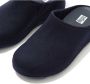 FitFlop Shuv pantoffels sloffen donkerblauw comfortabel Microwobbleboard-zool technologie BLAUW - Thumbnail 3