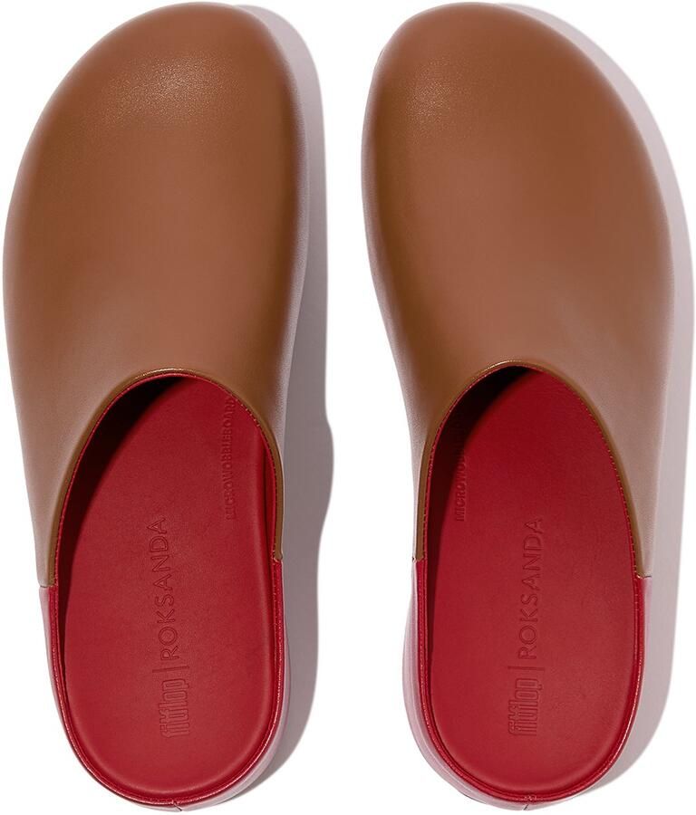 FitFlop � Shuv X Roksanda Leather Clogs BRUIN - Foto 2