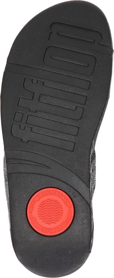 FitFlop Lulu Glitter Splash Slide dames slipper Zwart - Foto 19