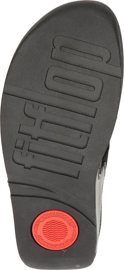 Fitflop Teenslippers LULU SHIMMERLUX TOE-POST SANDALS sleehak zomerschoen slippers in glanzende look - Foto 8