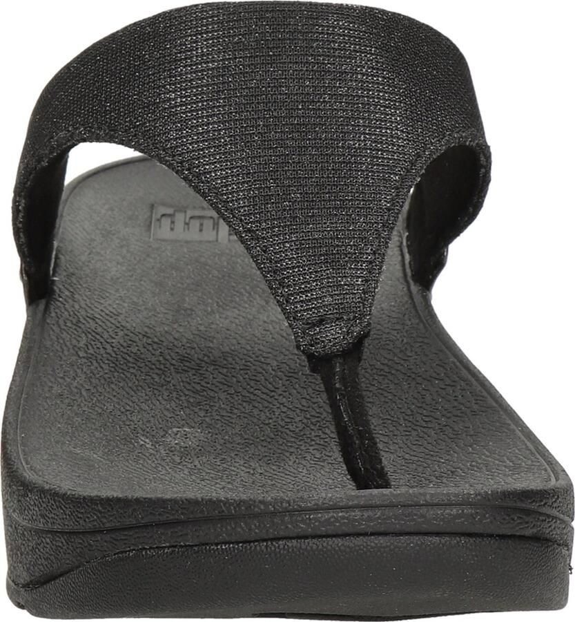 Fitflop Teenslippers LULU SHIMMERLUX TOE-POST SANDALS sleehak zomerschoen slippers in glanzende look - Foto 3