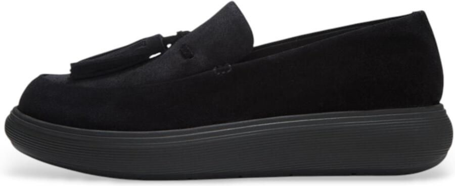 FitFlop Iq Comff Tassel Suede Loafers Zwart Vrouw