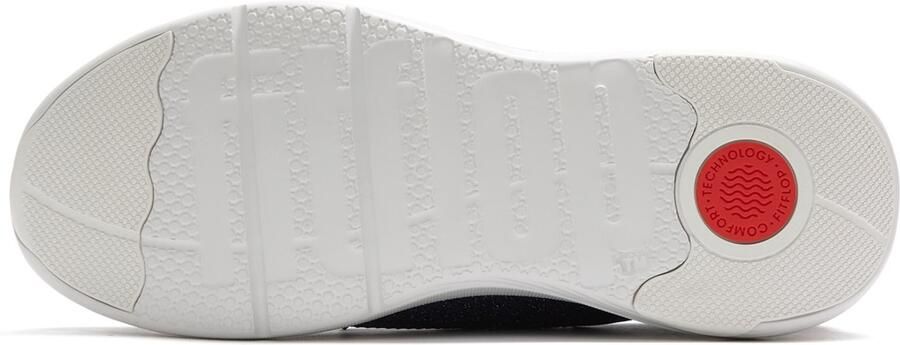 FitFlop Super-Q Knit Slip-On Laced Sneakers