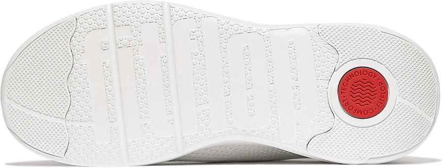 Fitflop Slip-on sneakers SUPER-Q slip-on sneaker instapschoen met sleehak