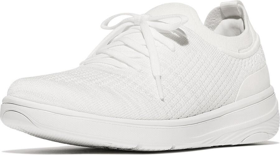 Fitflop Slip-on sneakers SUPER-Q slip-on sneaker instapschoen met sleehak