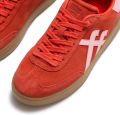 FitFlop The Dash T-Toe Suede Sneakers ROZE - Roze