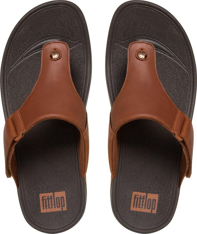 FitFlop Teenslippers TRAKK TM II TOE-THONGS DARK TAN CO - Foto 2