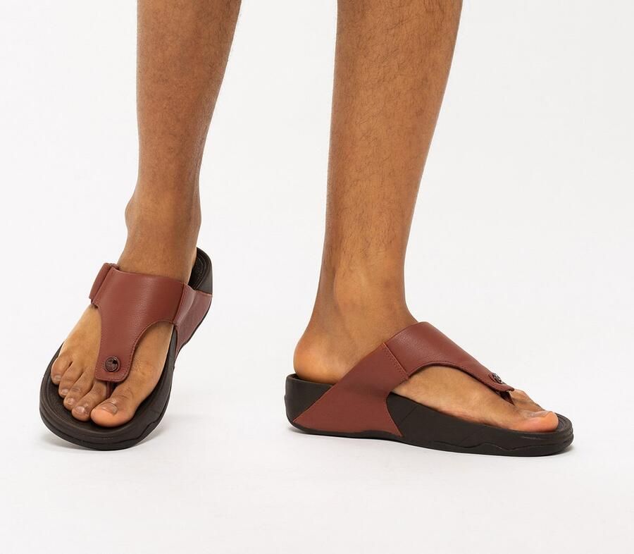FitFlop Teenslippers TRAKK TM II TOE-THONGS DARK TAN CO - Foto 3
