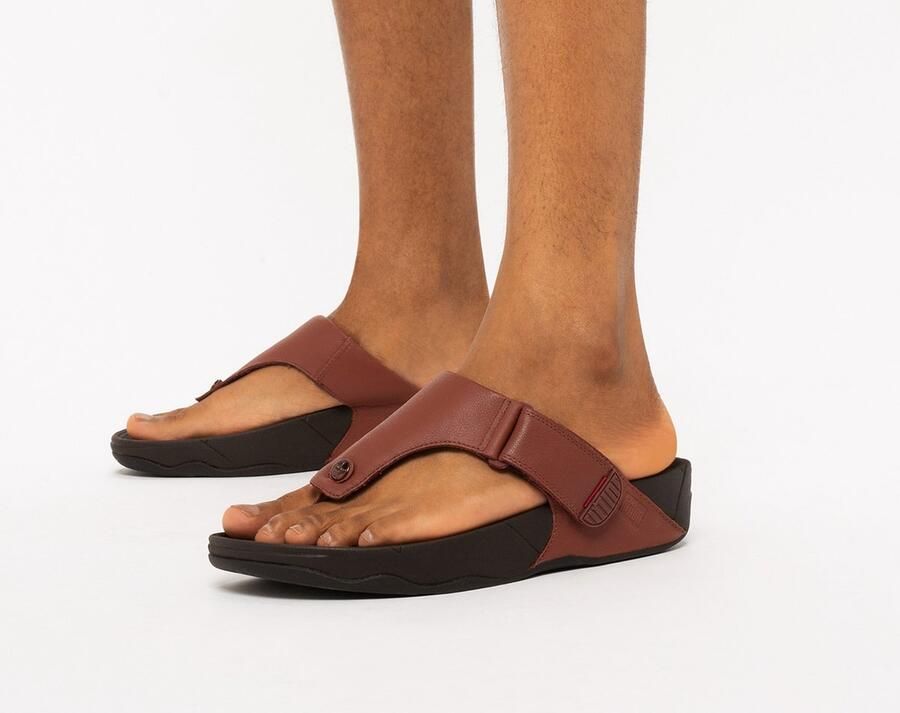 FitFlop Teenslippers TRAKK TM II TOE-THONGS DARK TAN CO - Foto 4