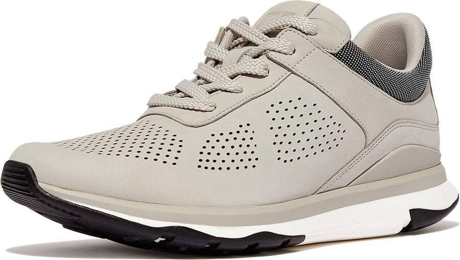 FitFlop Vitamin FFX Nubuck sneaker GRIJS