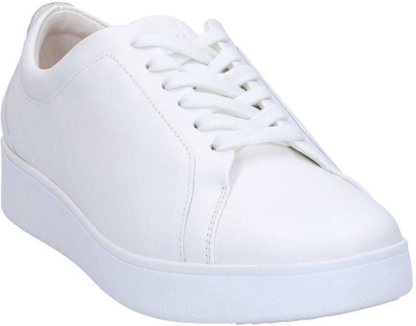FitFlop ™ Sneakers Dames Lage sneakers Damesschoenen Leer Rally Tennis Wit - Foto 8