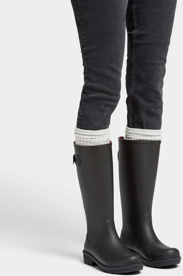 FitFlop Wonderwelly Hoge Waterdichte Laarzen ZWART - Foto 7