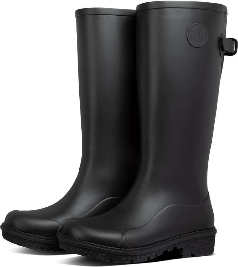 FitFlop Wonderwelly Hoge Waterdichte Laarzen ZWART - Foto 5
