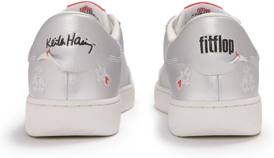 FitFlop X Keith Haring The Dash Trainers ZILVER