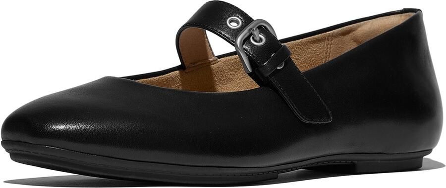FitFlop Ballerina's DELICATO LEATHER MARY JANES