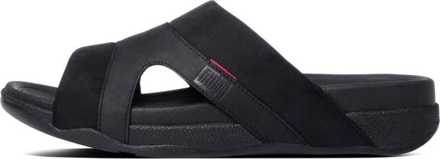 FitFlop Freeway III Textile Men Heren Slippers Zwart