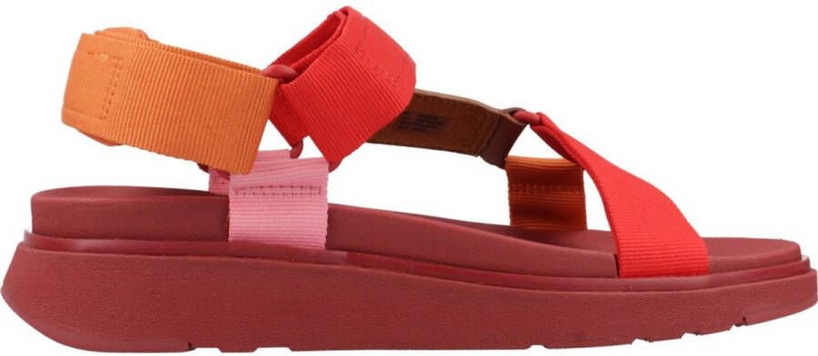 FitFlop GEN FF ADJ WEBBING LEATHER Rood