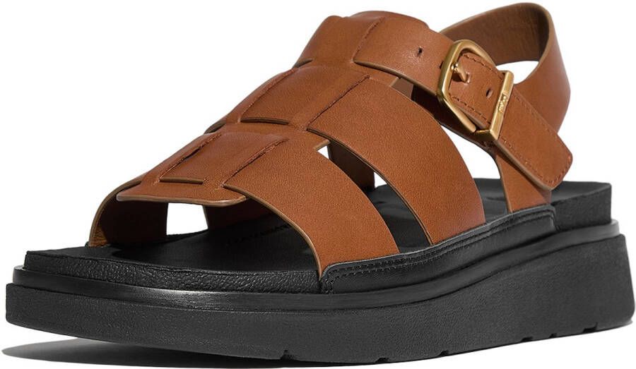 FitFlop Gen-FF Leather Fisherman Sandals BRUIN