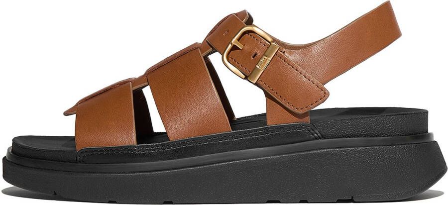 FitFlop Gen-FF Leather Fisherman Sandals BRUIN
