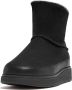 FitFlop Gen-ff Mini Omplooibare Shearling Laarzen ZWART - Thumbnail 1