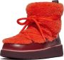 FitFlop Gen-FF X Roksanda Curly-Shearling Lace Ankle Boots ROOD - Thumbnail 1