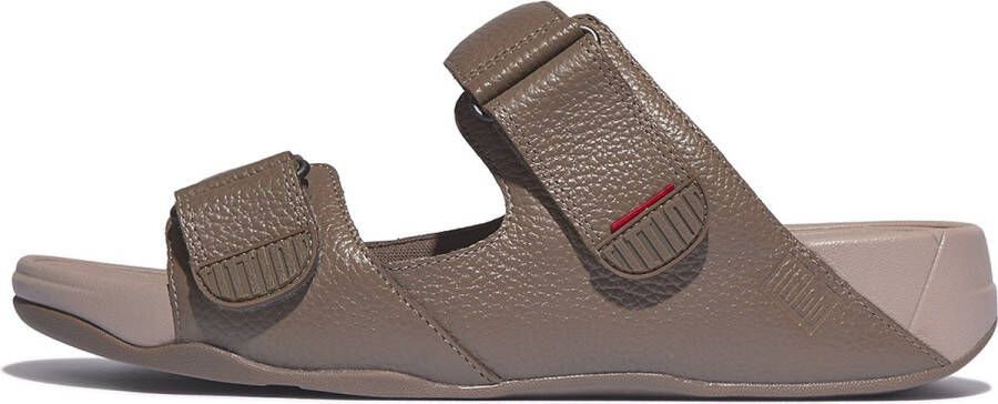 FitFlop Gogh Moc Slide In Leather Men BRUIN
