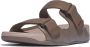 FitFlop Gogh Moc Slide In Leather Men BRUIN - Thumbnail 2