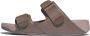 FitFlop Gogh Moc Slide In Leather Men BRUIN - Thumbnail 1