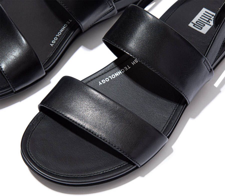 FitFlop Sandalen GRACIE LEATHER BACK-STRAP SANDALS ALL BLACK
