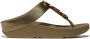 FitFlop Halo Bead-circle Metallic Sandalen Groen Goud Vrouw - Thumbnail 2